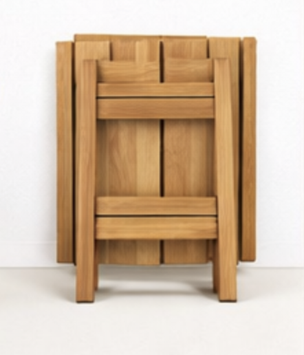 Foldable Wooden Stool