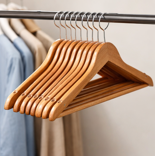 Wooden Hanger Set (10pcs)